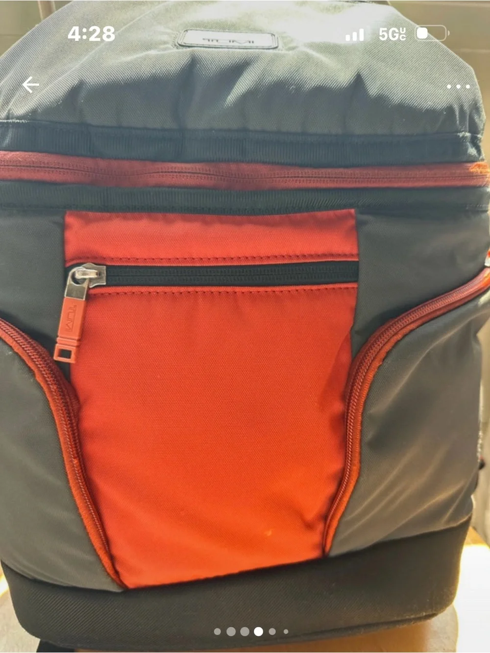 orange tumi backpack Official Authentic Alpha Bravo Essential Backpack, orange, Free Size Clothing, Shoes & Accessories three media pockets Tumi | Bags | Tumi